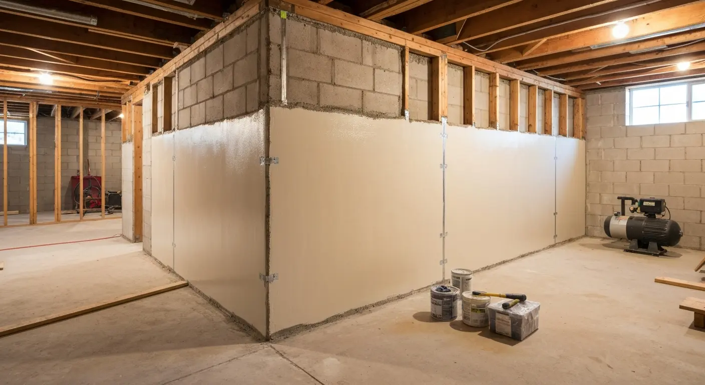Waterproofing installation