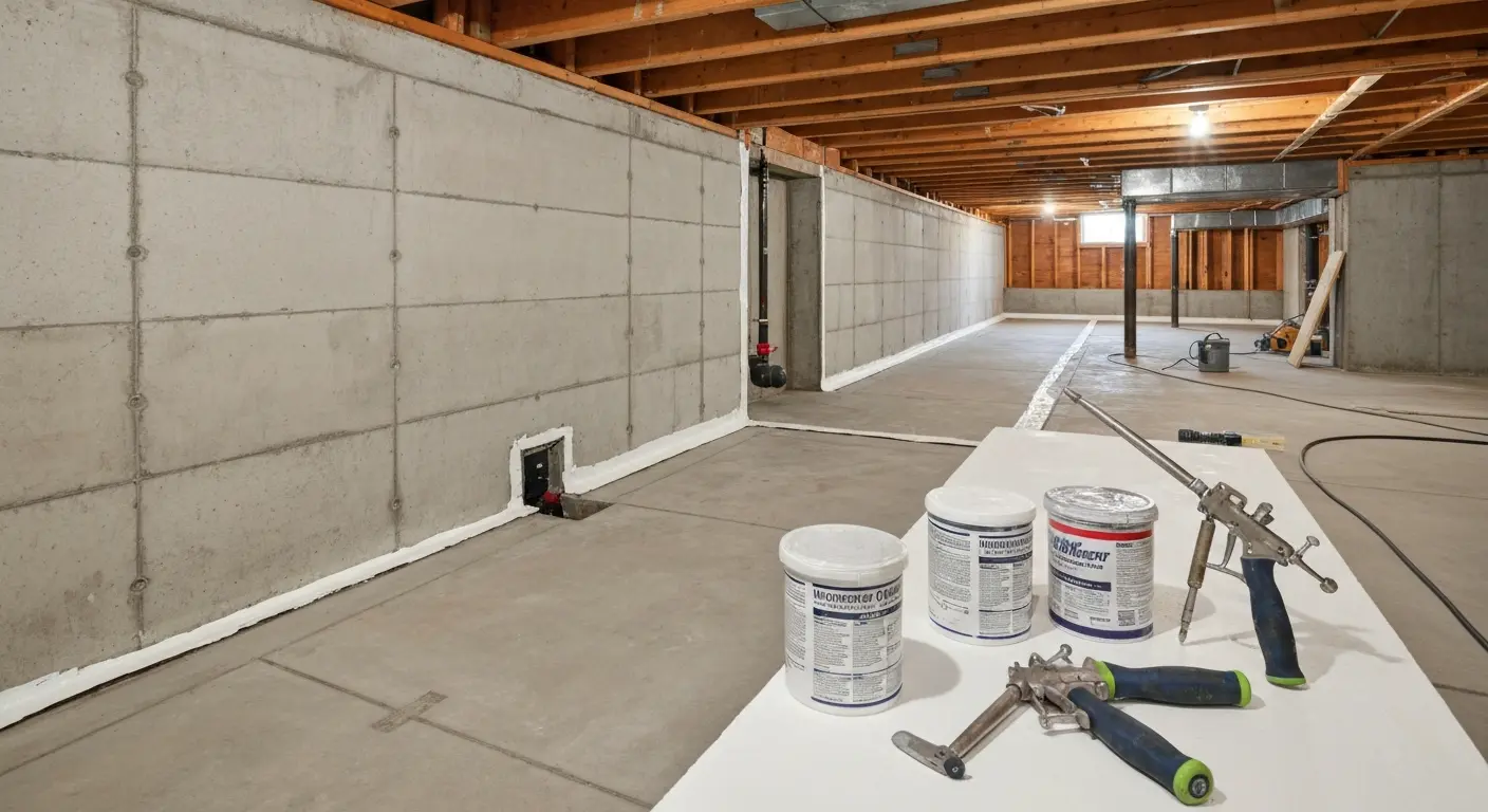 Waterproofing application