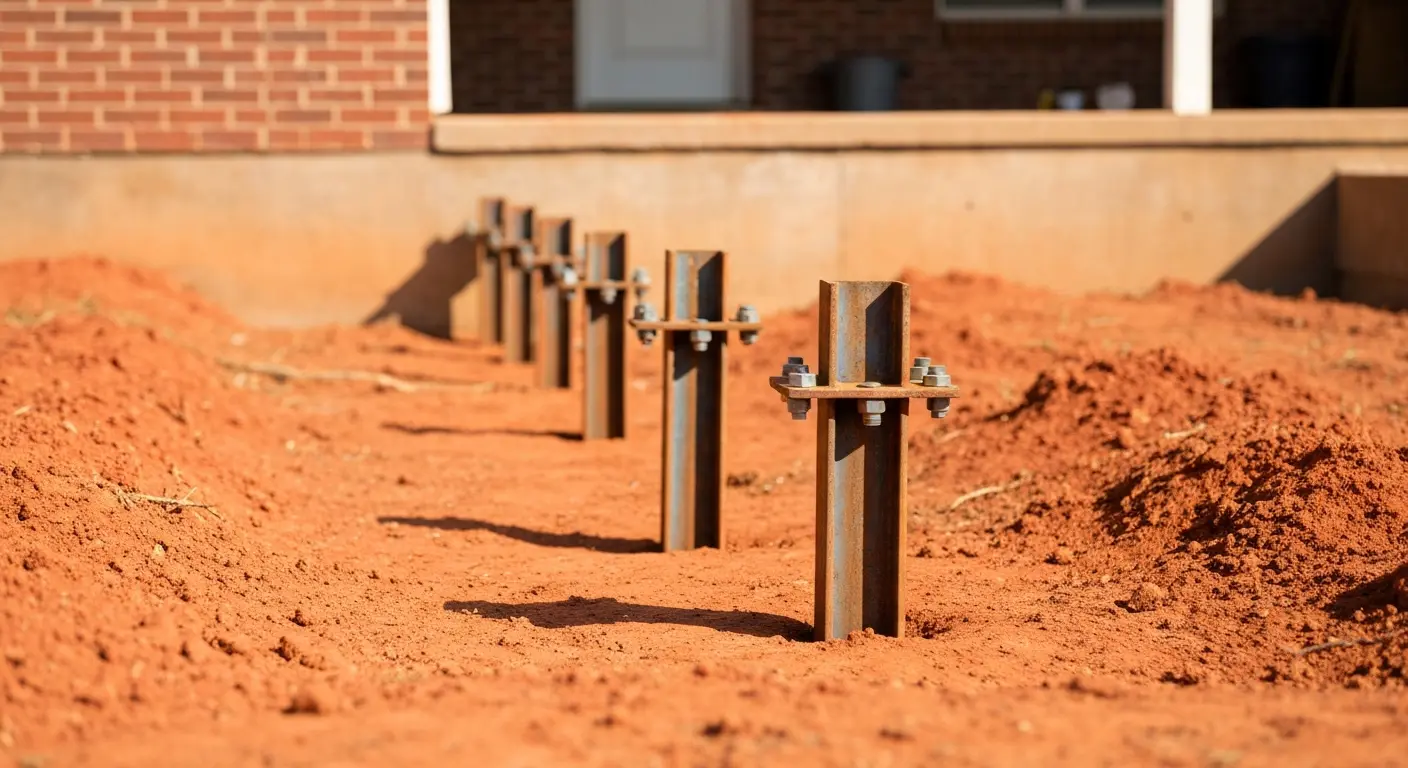 Foundation repair work