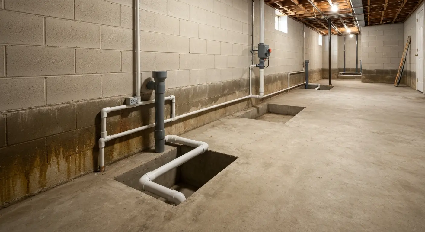 Waterproofing installation
