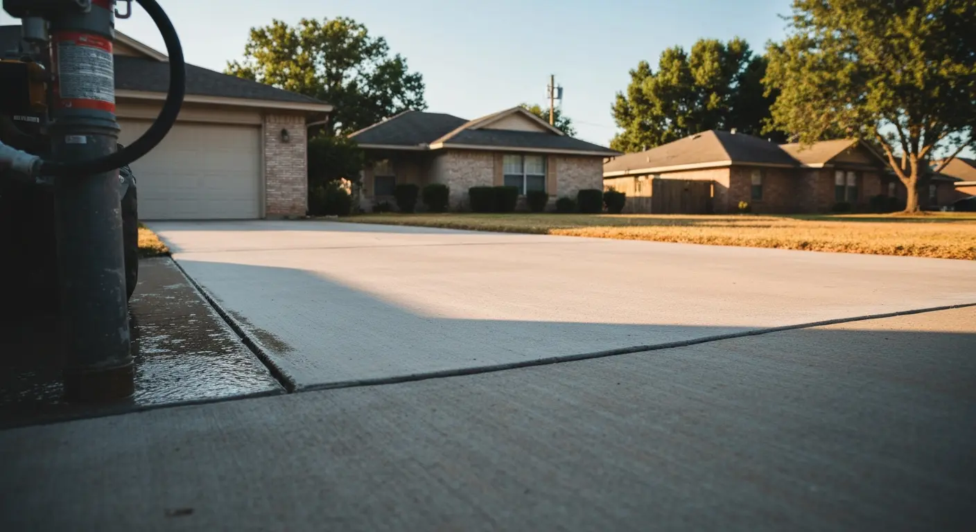 Concrete leveling with foam injection