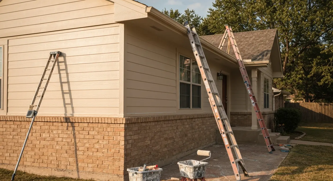 Exterior painting project
