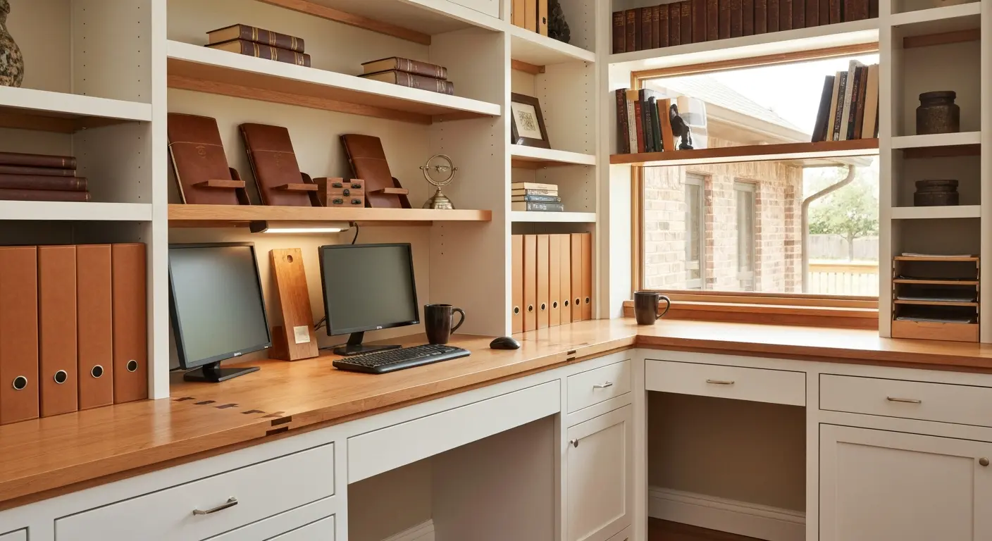Home office cabinetry