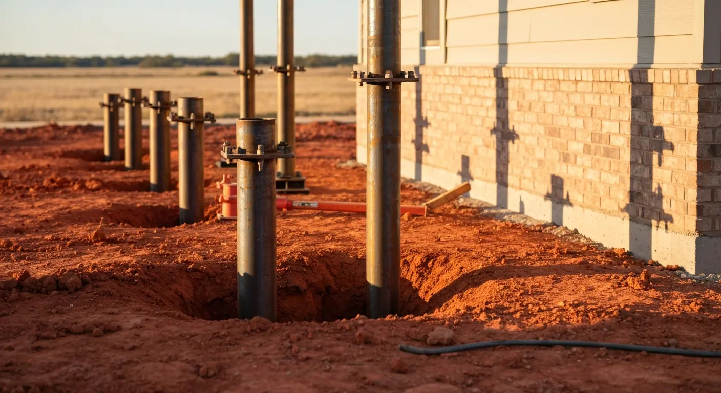 Foundation pier installation
