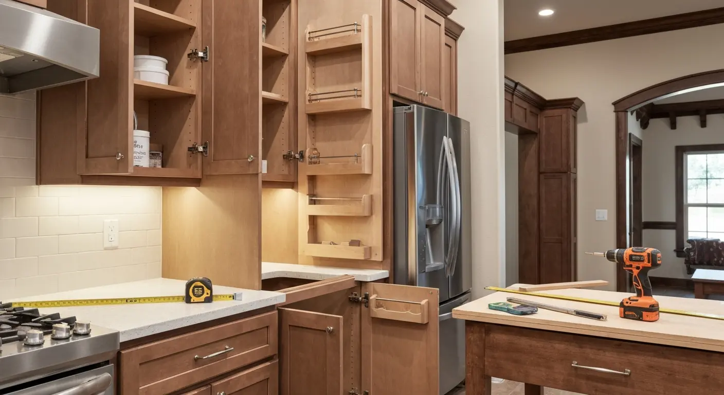 Custom kitchen cabinets