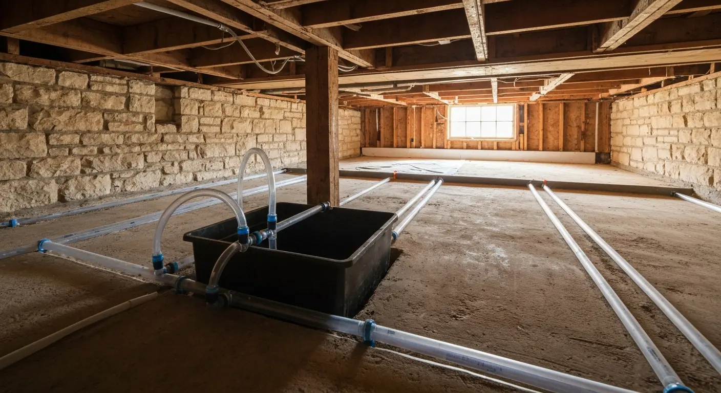Waterproofing installation