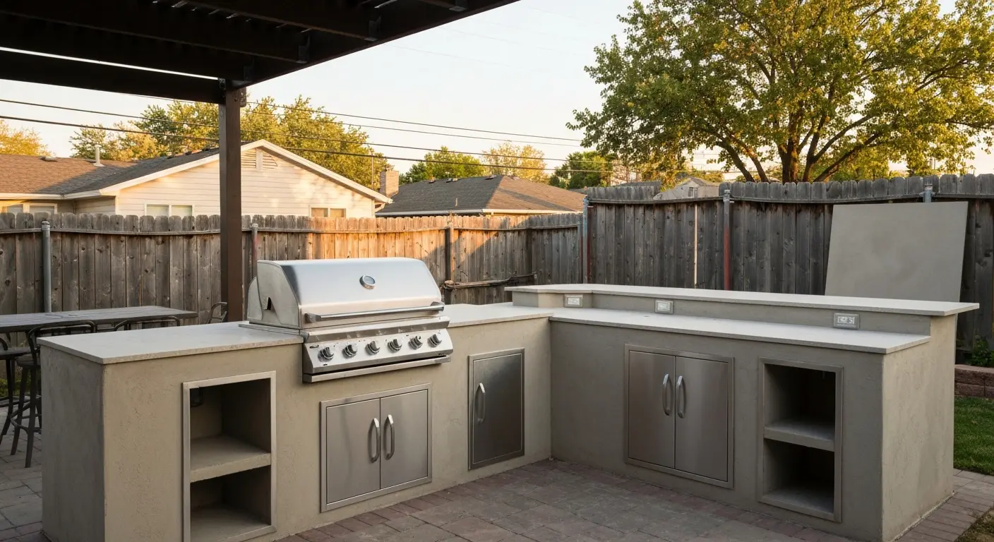 Outdoor kitchen