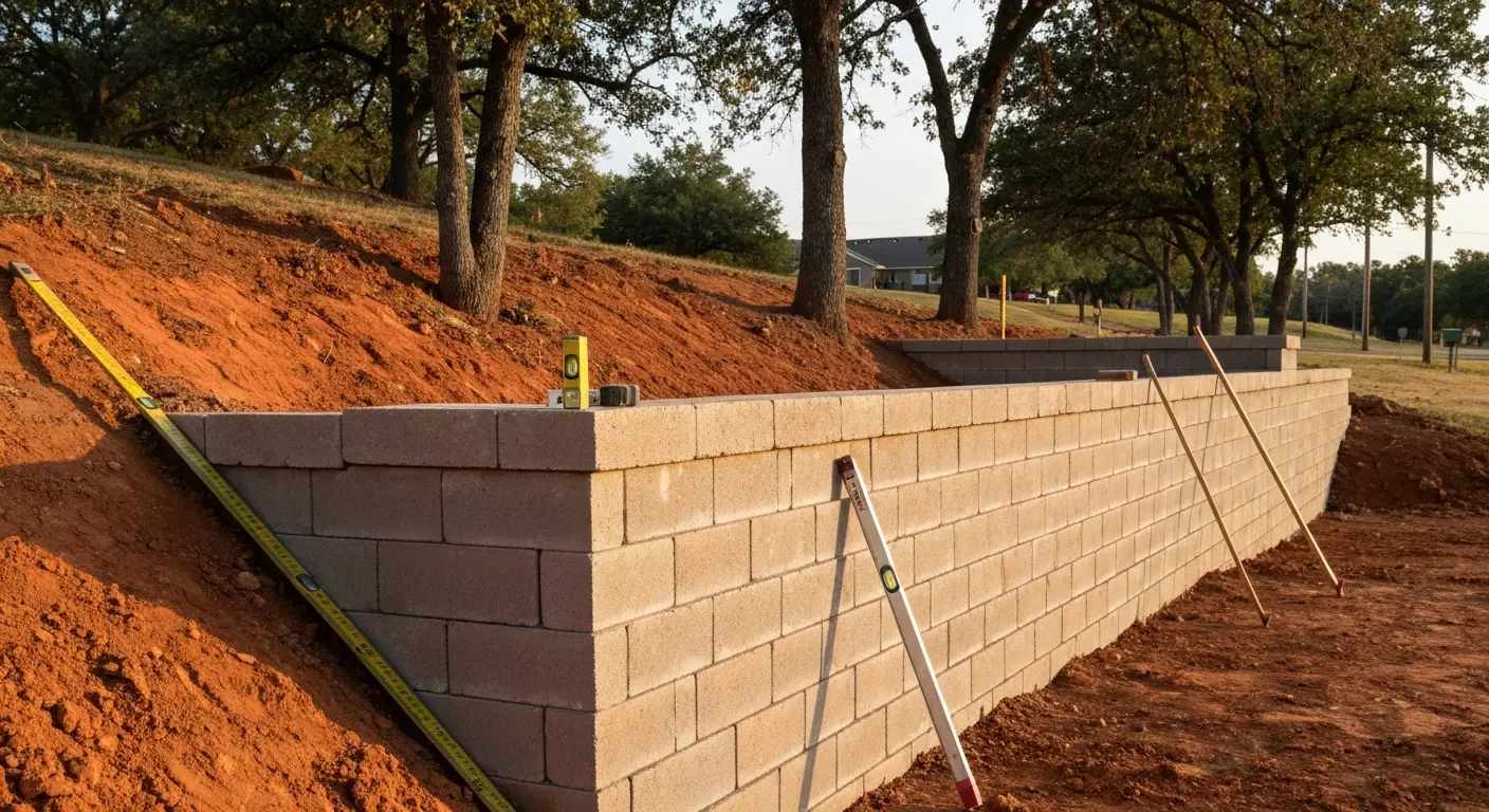 Retaining wall