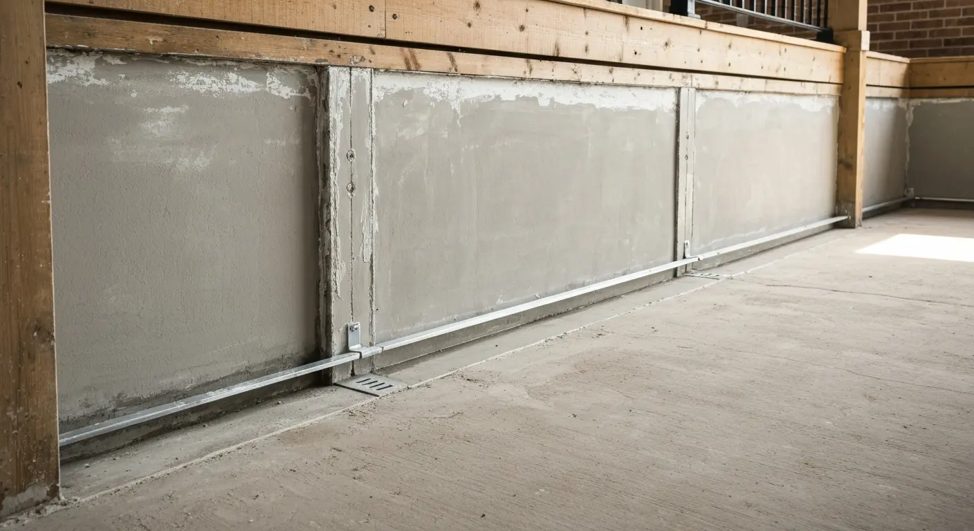Waterproofing installation