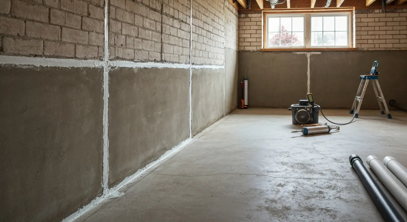 Waterproofing installation