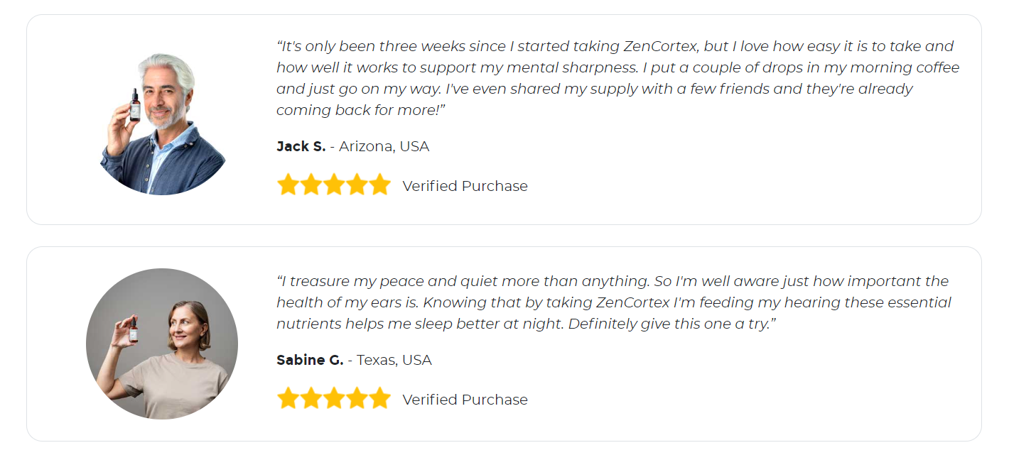 ZenCortex customer reviews