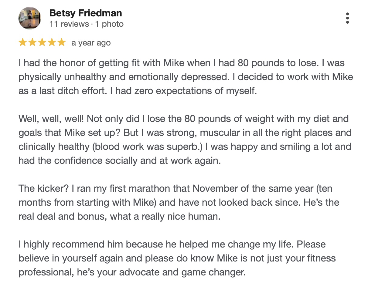 Mike's coaching clients in Round Rock