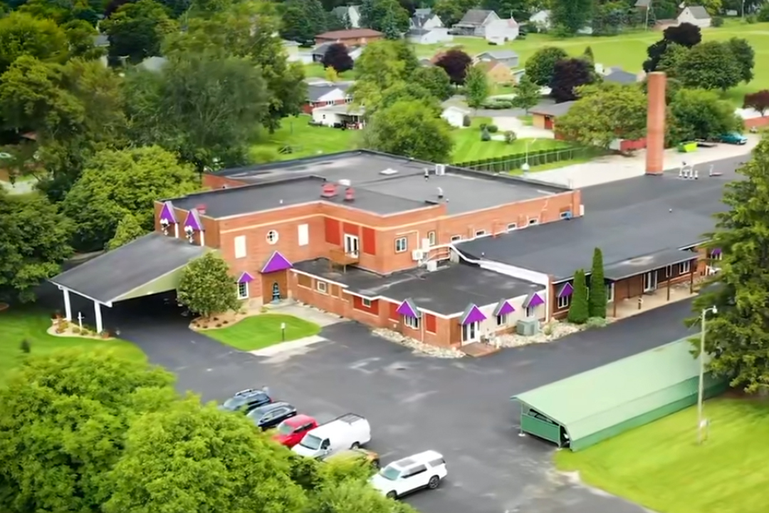 Bay View Gardens assisted living facility exterior in Sebewaing, Michigan