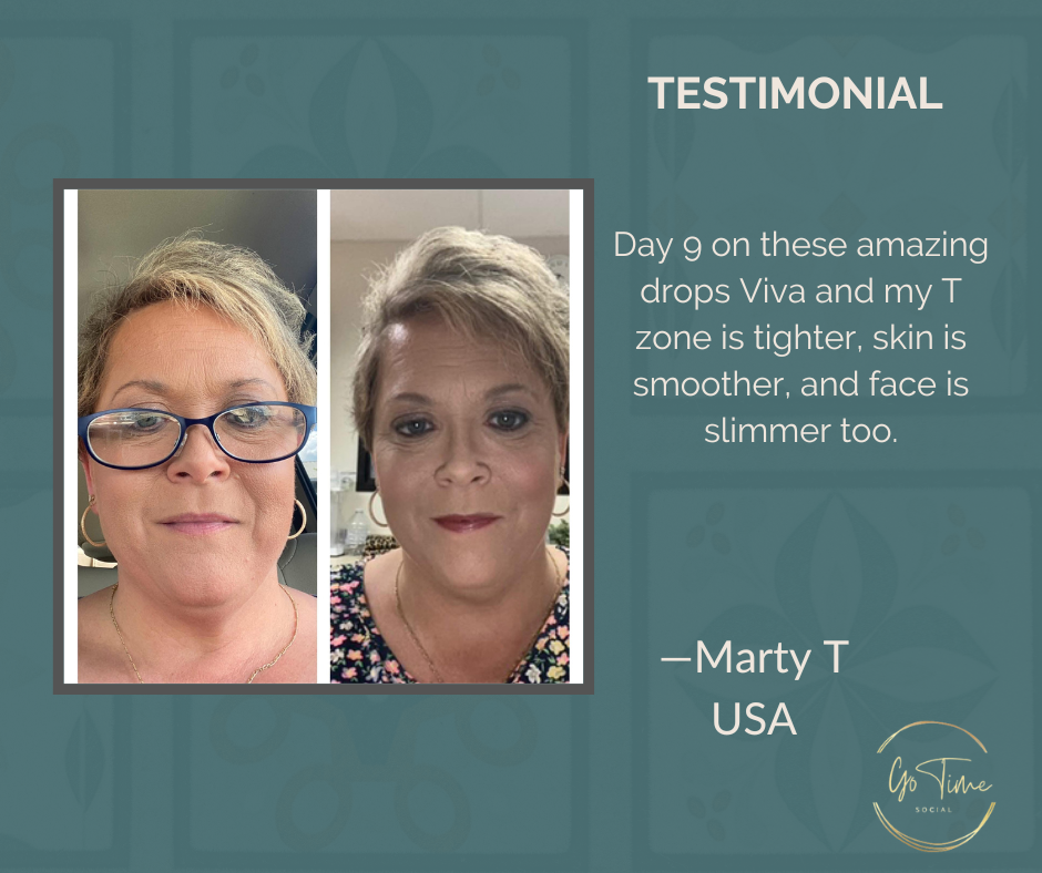 Confident woman smiling during a video call, working from home on a wellness business.
