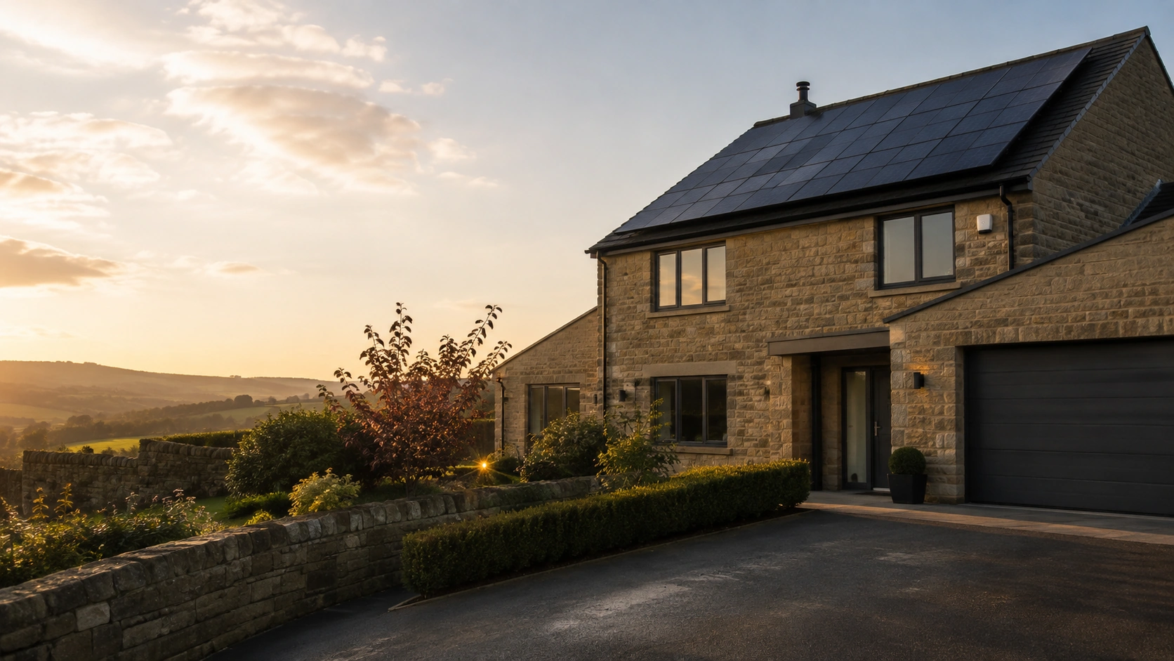 Solar panel installation