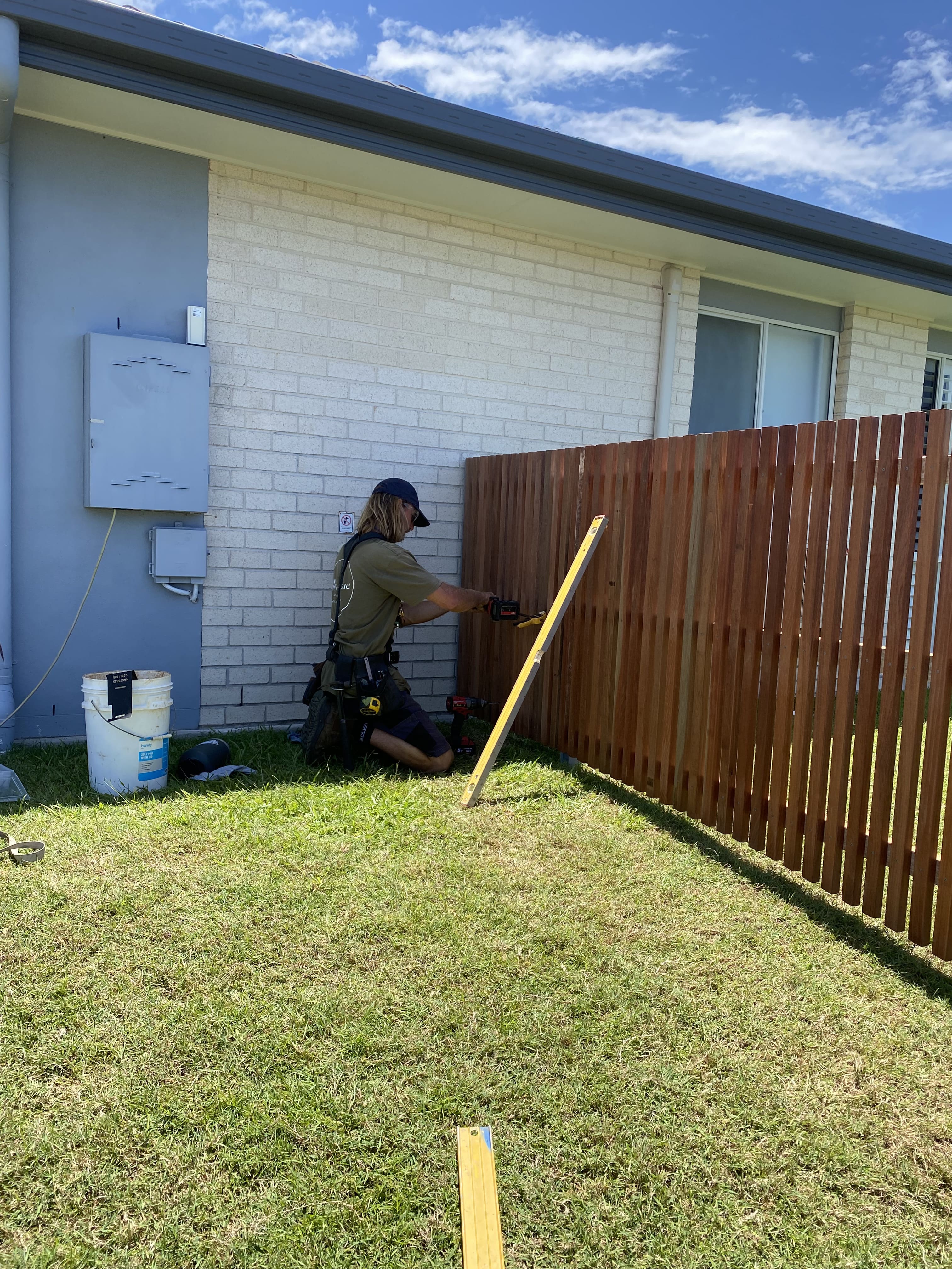 Covered hardwood deck and garden outlook, Alstonville Northern Rivers NSW