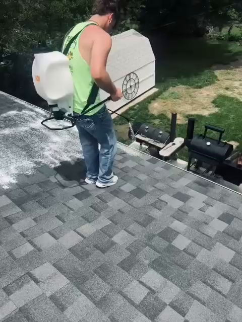 Applying Roof Juice RX