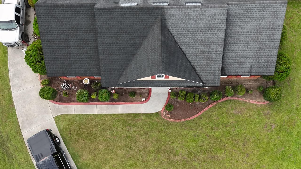 Roof Juice RX treated roof