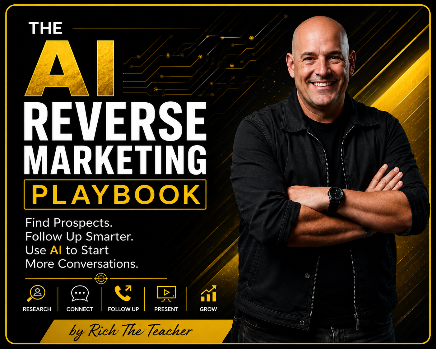 AI Reverse Marketing Playbook course by Rich The Teacher