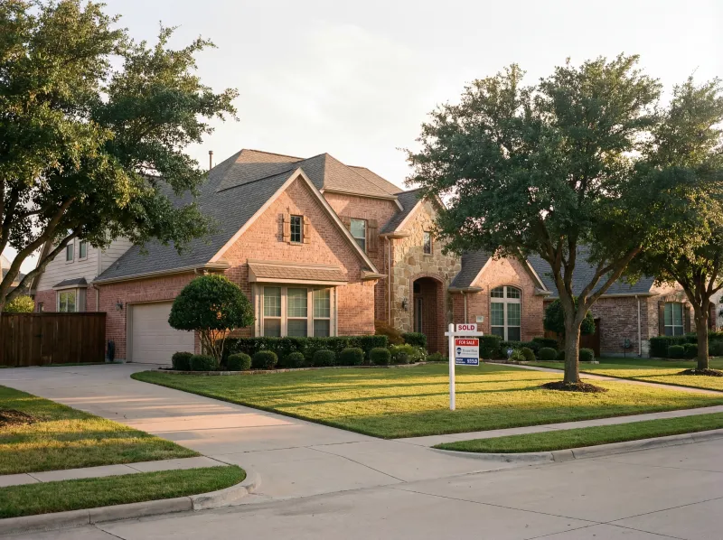 Mansfield TX neighborhood homes