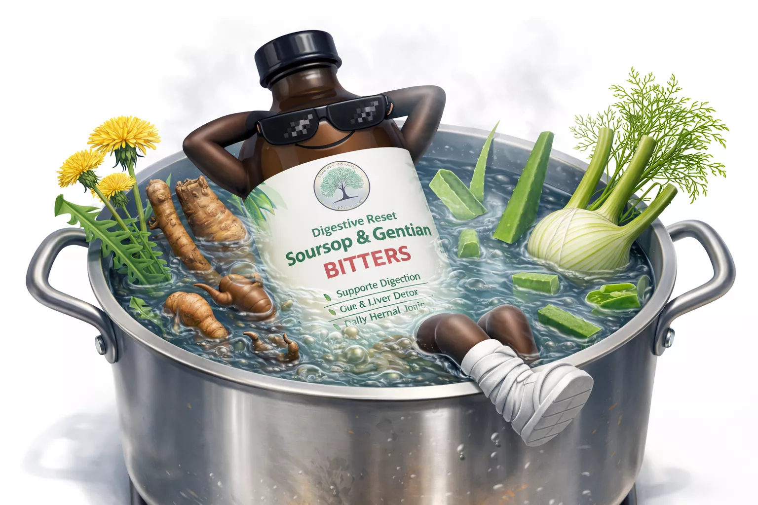 soursop & gentian Bitters