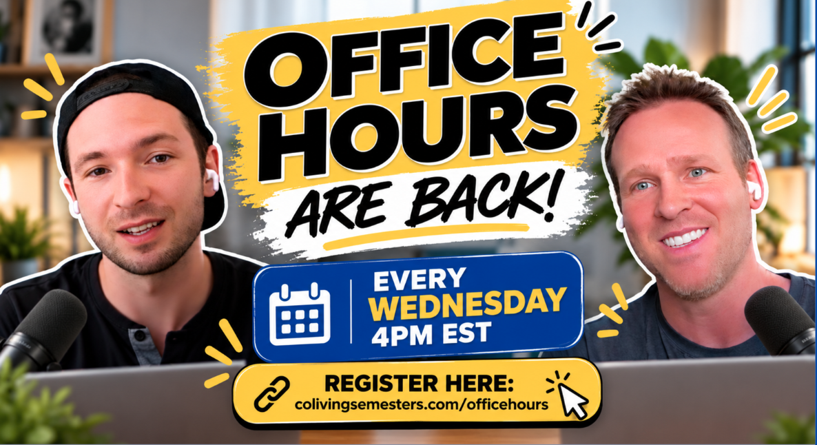 Co-Living Semesters Office Hours