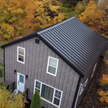 Standing seam metal roof