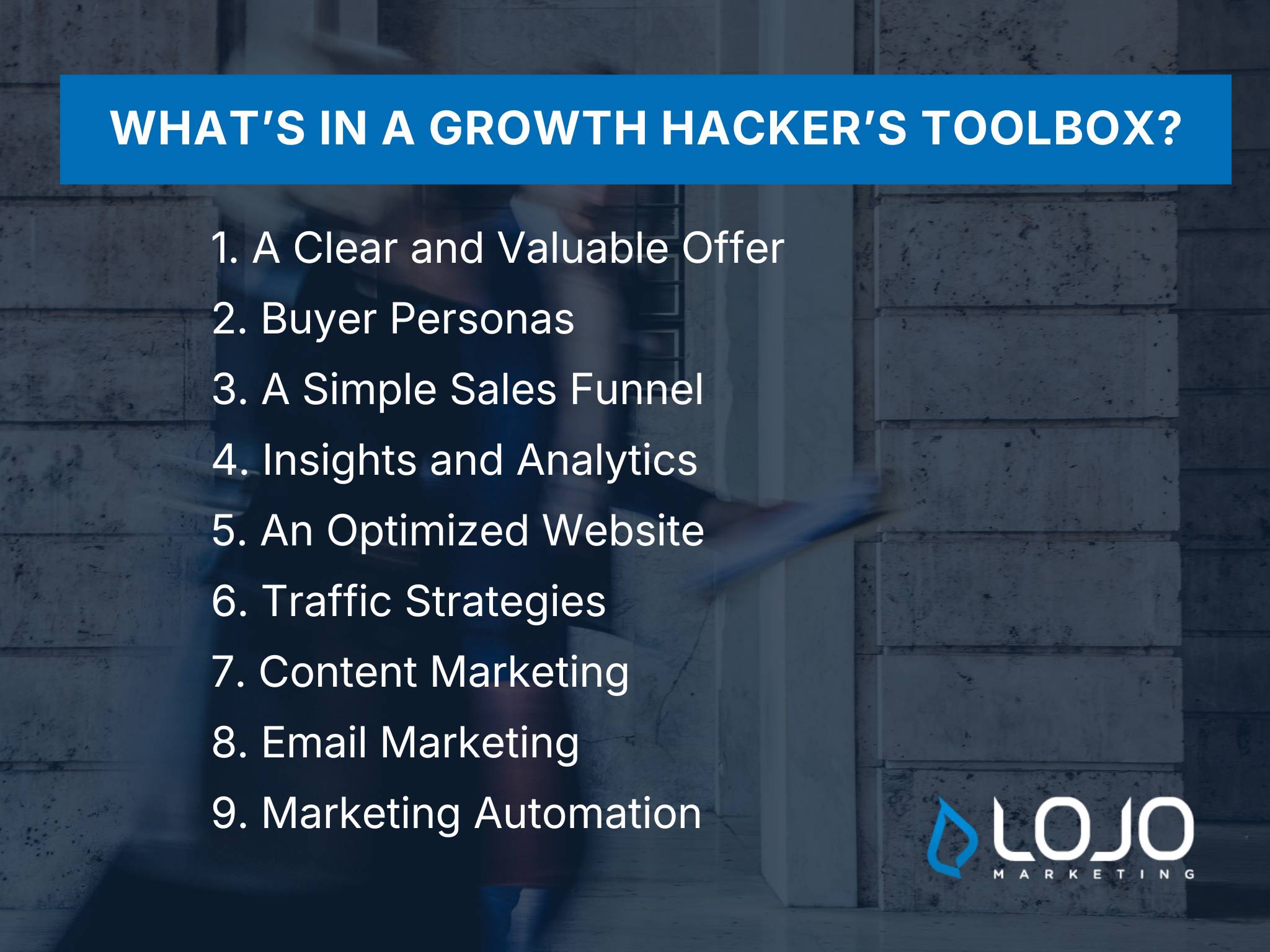 Infographics: The Growth Hacker's Toolbox