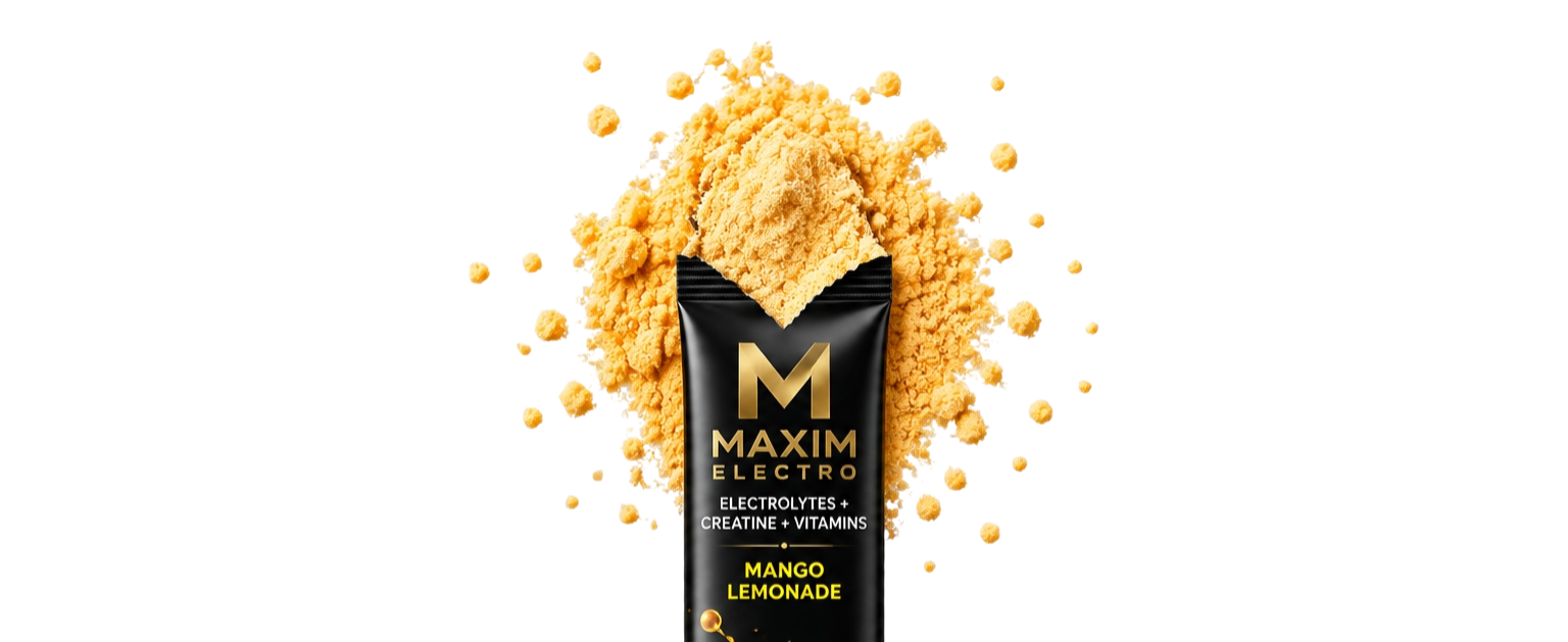 MAXIM ELECTRO Mango Lemonade stick bursting with powder