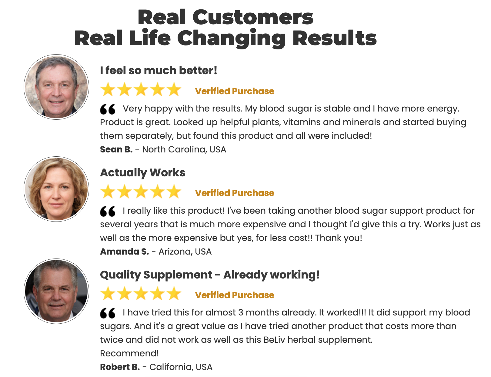 Beliv customer Reviews