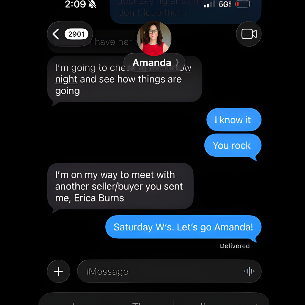 Amanda case study screenshot 2