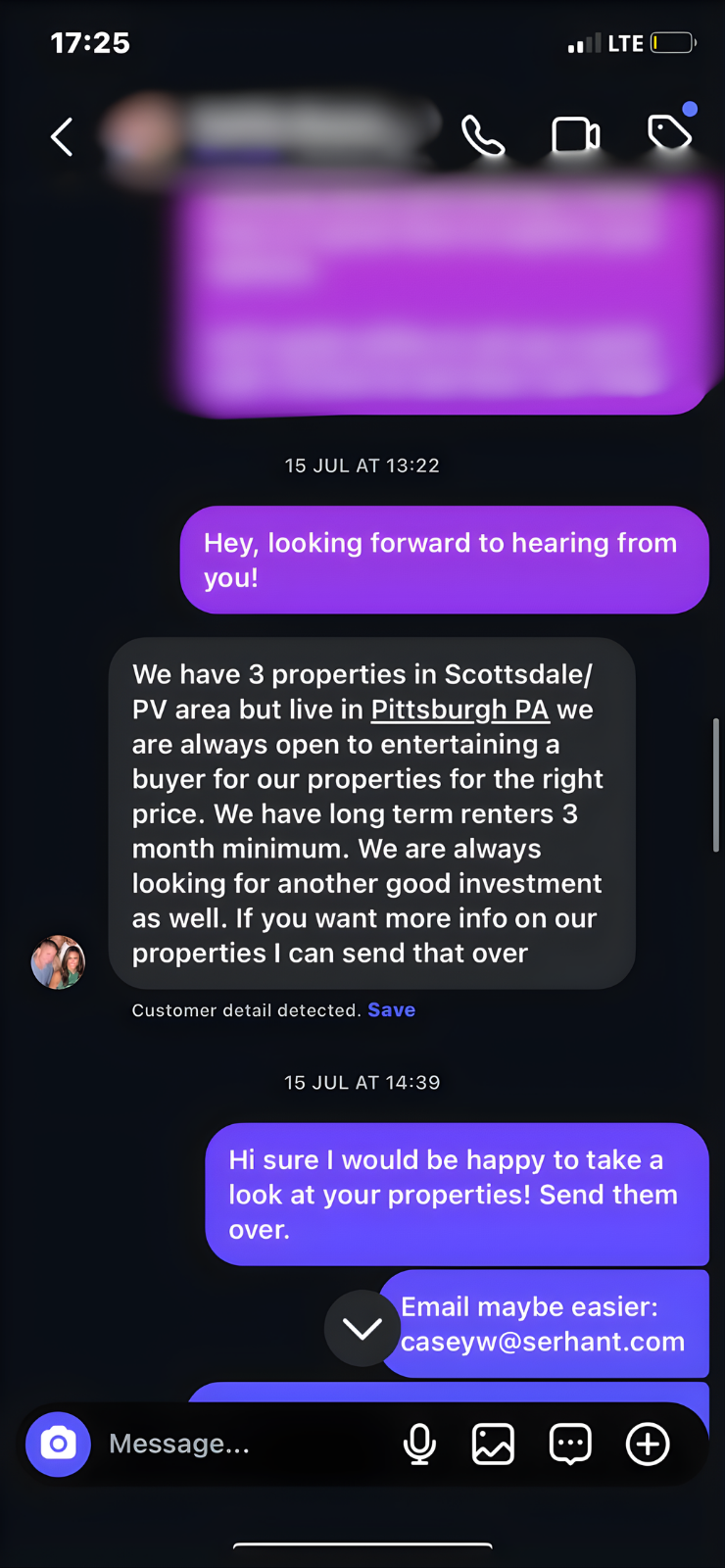 Casey personal brand screenshot 2