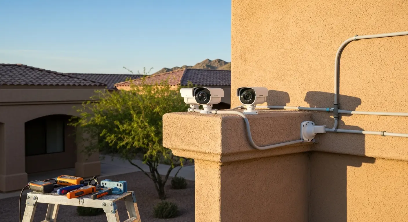 CCTV camera installation