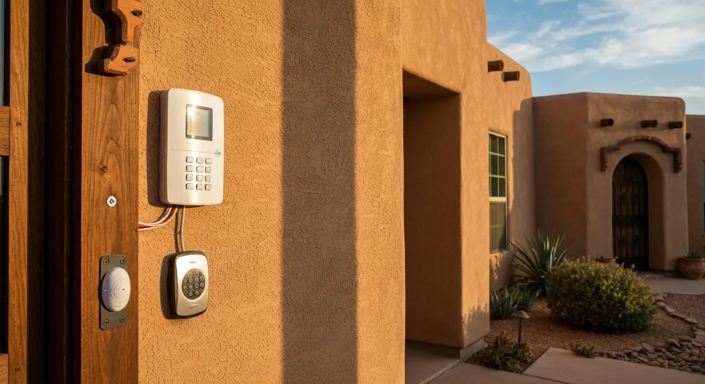 Residential alarm system setup