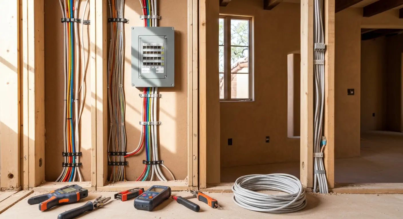 Structured wiring installation