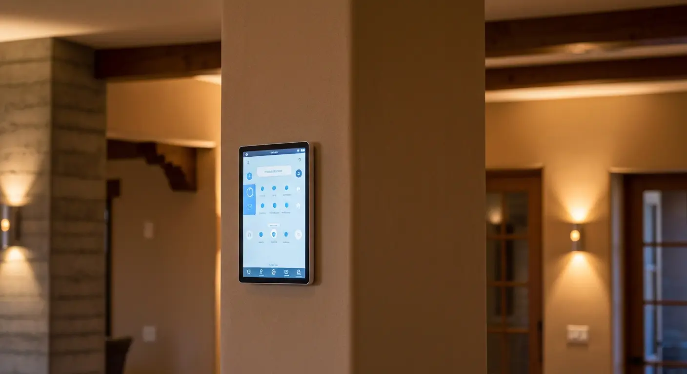 Smart lighting control panel