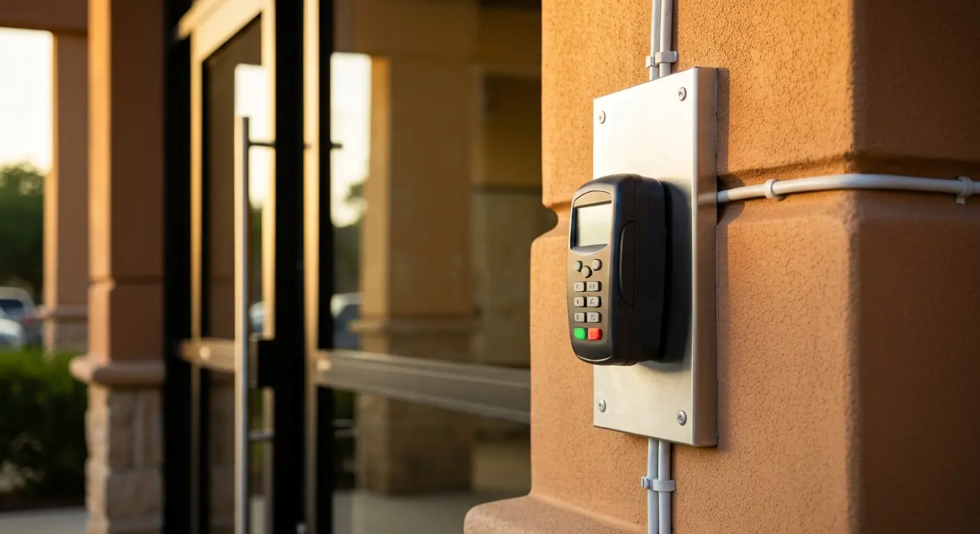 Card reader installation