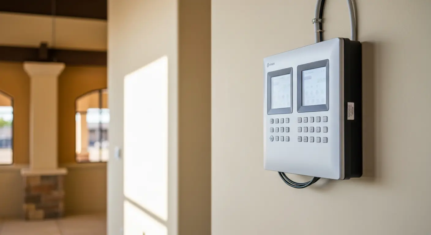 Access control panel