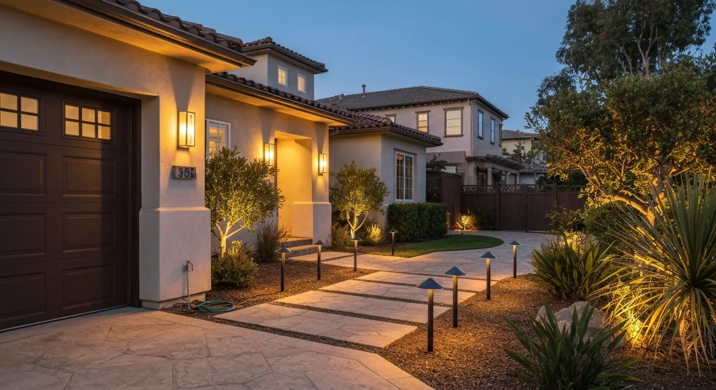 Automated lighting setup