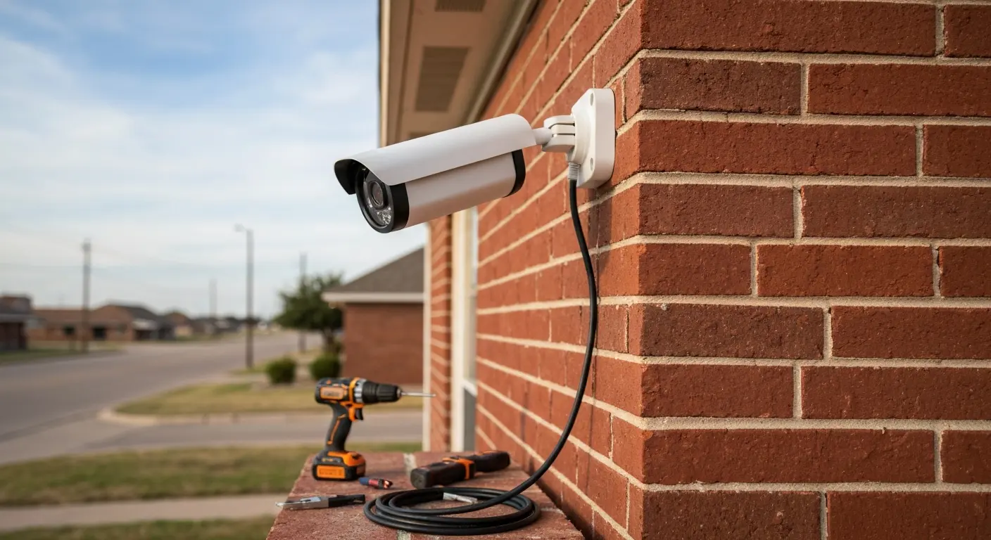 CCTV camera installation