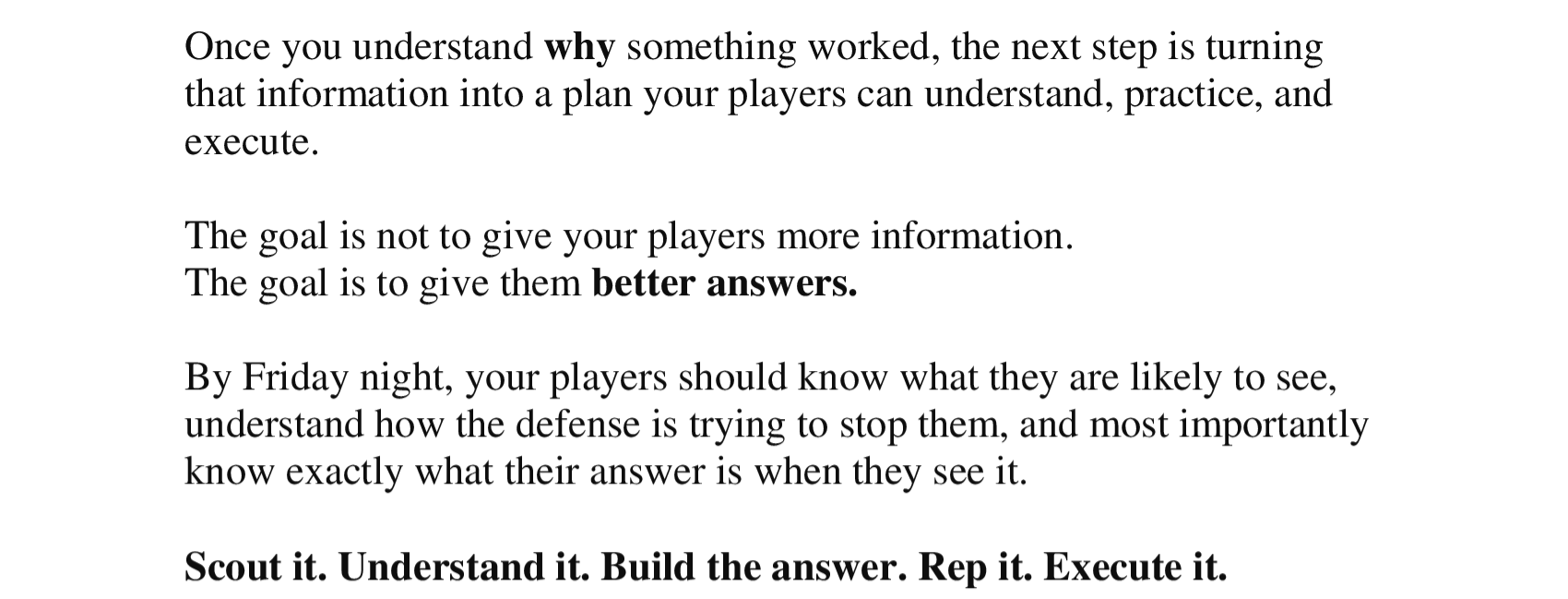56 Questions to Build Your Offensive Game Plan — page 2