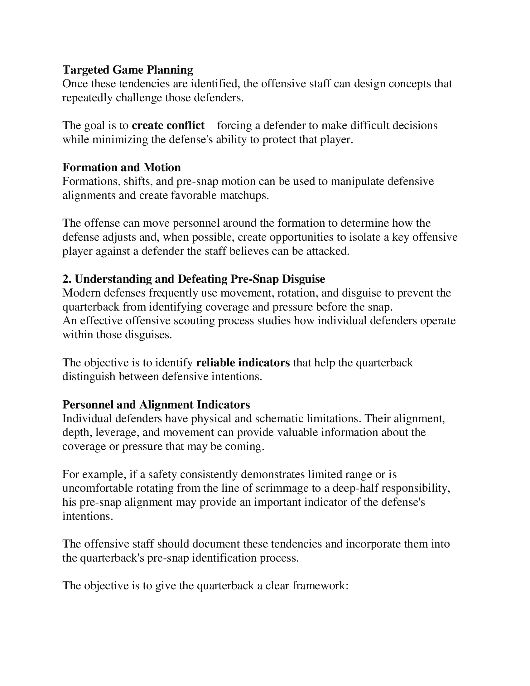 Game Planning Defensive Personnel — diagram 2