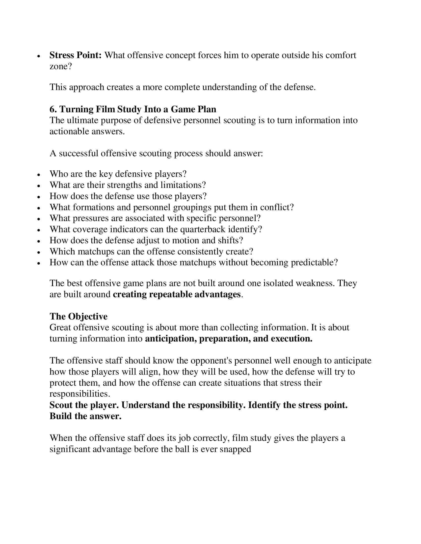 Game Planning Defensive Personnel — diagram 5