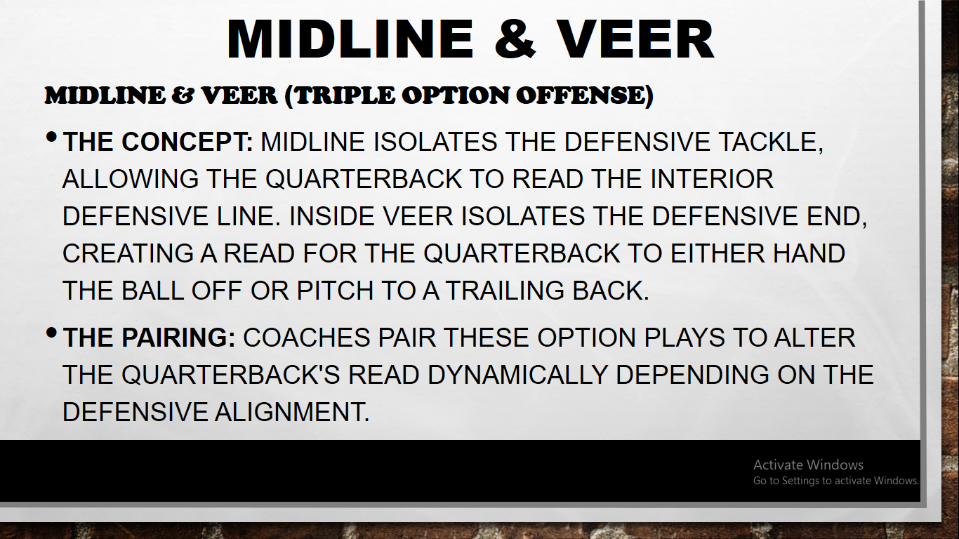 Run Game Pairings — diagram 6