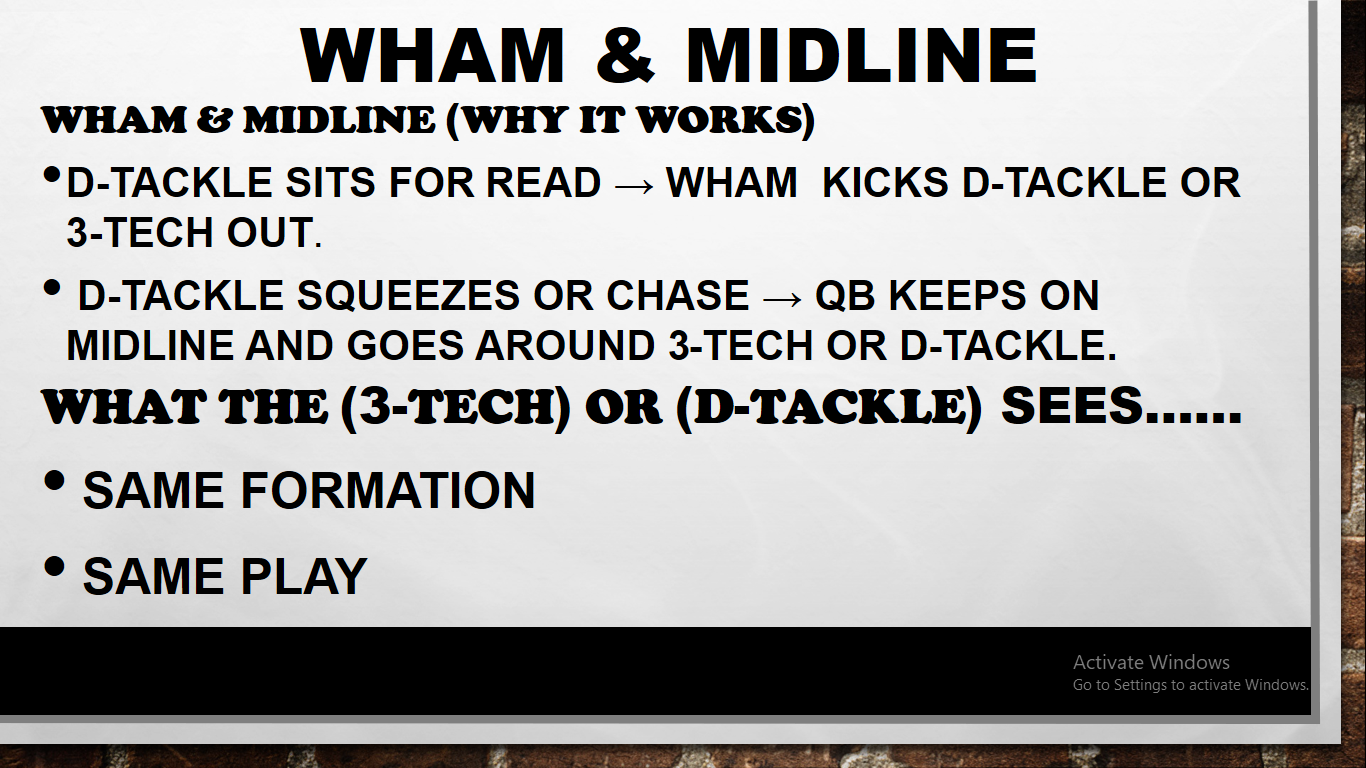 Run Game Pairings — diagram 12