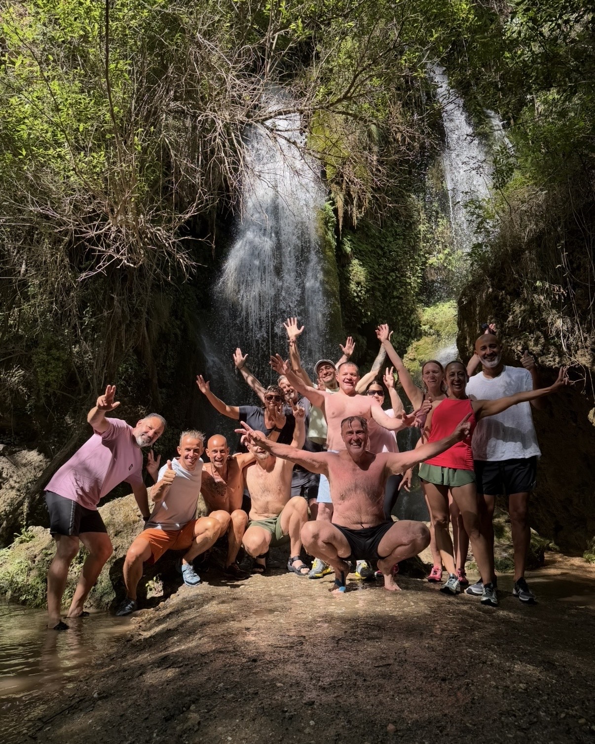 Wasserfall in der Natur