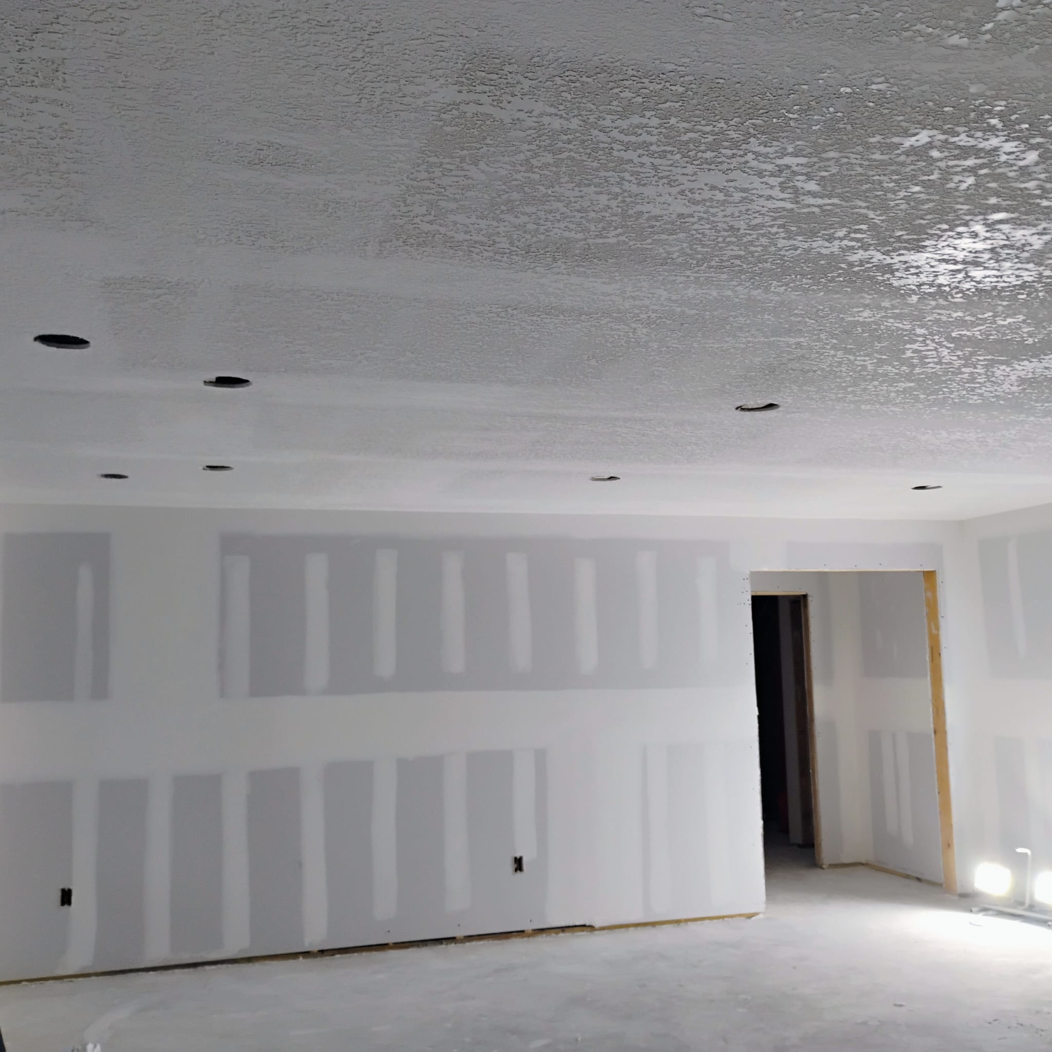 Flooring installation with clean transition completed by Castro Remodeling & Painting LLC in Brooklyn Center MN