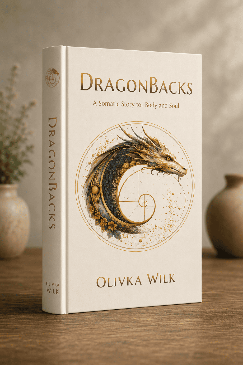 DragonBacks hardback by Olivka Wilk