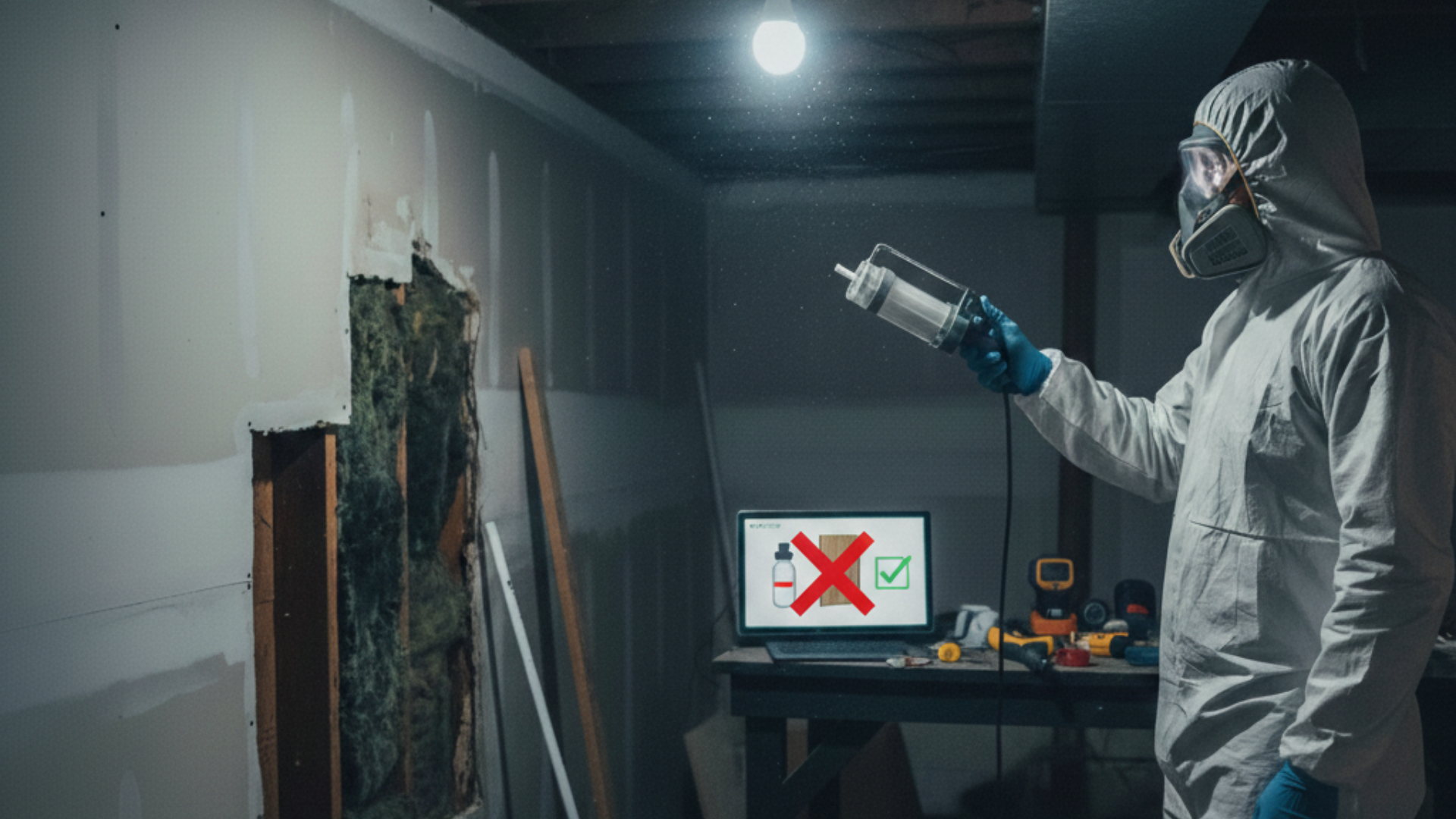 mold air testing limitations