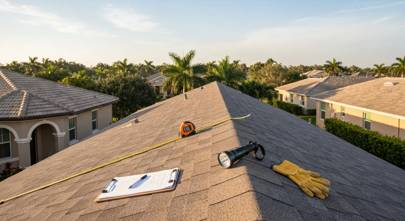 Residential roof maintenance